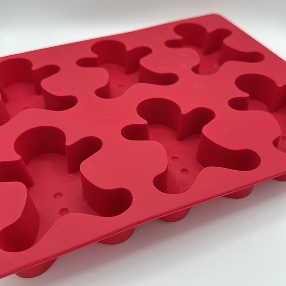 Gingerbread man silicone baking mold and spatulas - Picture 4 of 7